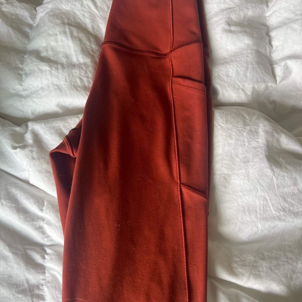 GAP High Rise Ankle Legging - Rust - Picture 3 of 7